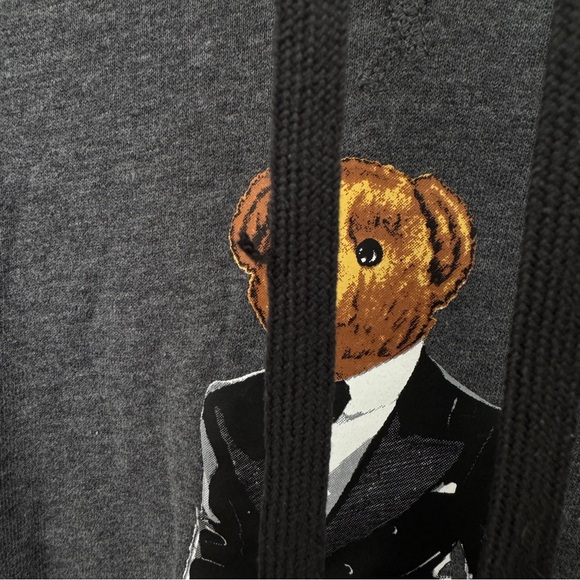 Ralph Lauren Polo Bear Fleece Hoodie Ralph Lauren - Picture 7 of 8